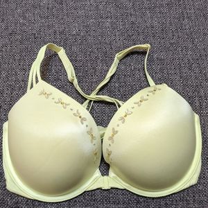 Neon Victoria secret pushup bra, front clasp